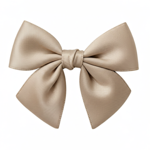 Pearl Satin Bow