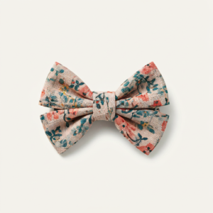 Floral Clip Bow