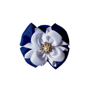 Royal Pearl Blossom Bow