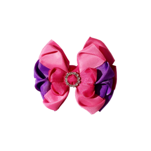 Amethyst Aura Blossom Bow