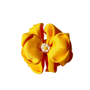 Sunny Daisy Bloom Bow