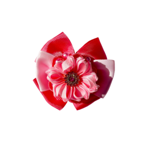 Fuchsia Fantasy Blossom Bow