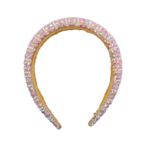 Gilded Aurora Pearl & Crystal Padded Headband